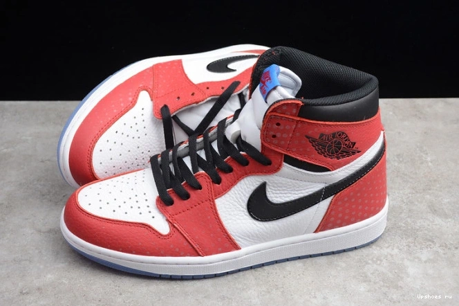 High Spider-Man 1 555088-602 Origin Jordan Retro AIR Story 0430
